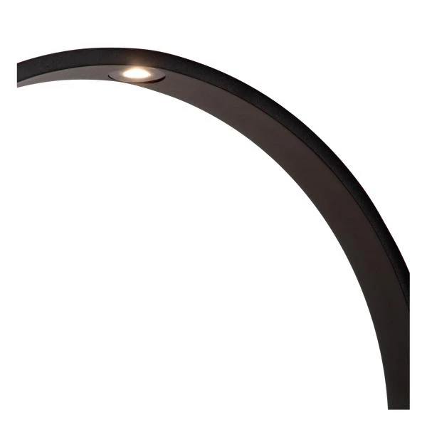 Lucide JEREL - Pollerleuchte - Ø 40 cm - LED - 1x5W 3000K - IP54 - Schwarz - detail 2